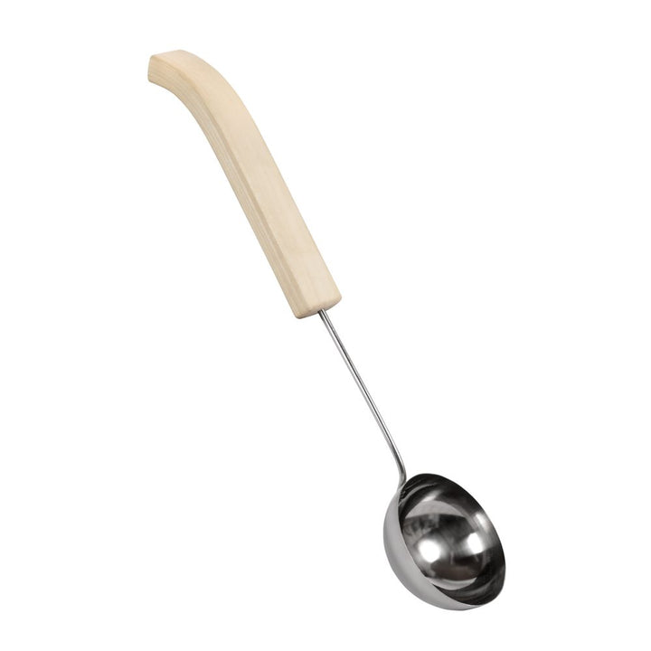 SAWO Sauna Ladle Curved Handle Stainless Steel 46 cm