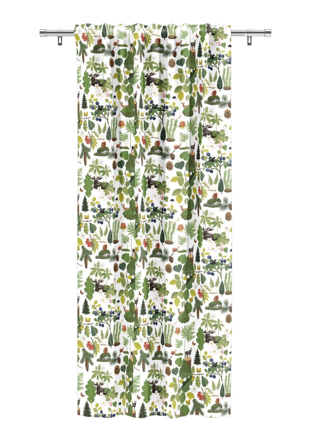 Arvidssons Textil Skogsliv grön multibandslängd – miljöbild