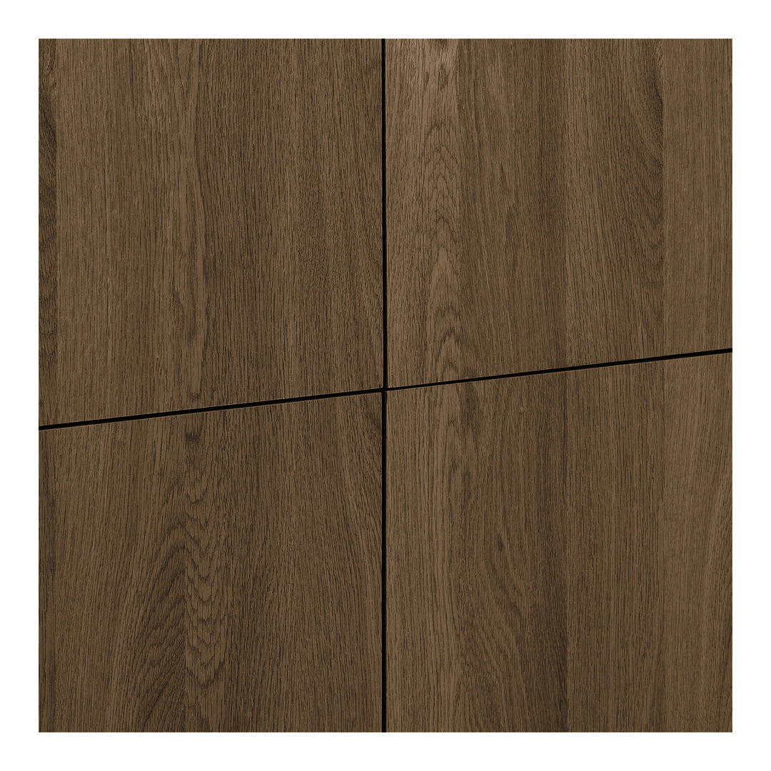 House Nordic Darwin skåp – mörkbrun, 100 × 40 × 140 cm