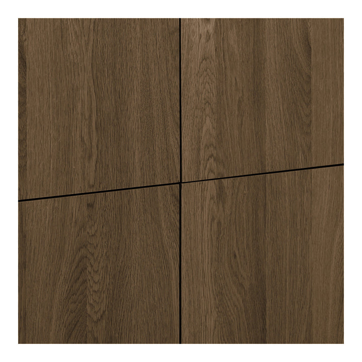 House Nordic Darwin skåp – mörkbrun, 100 × 40 × 140 cm