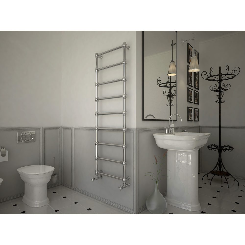 Duschbyggarna Retro Water-heated Towel Rail