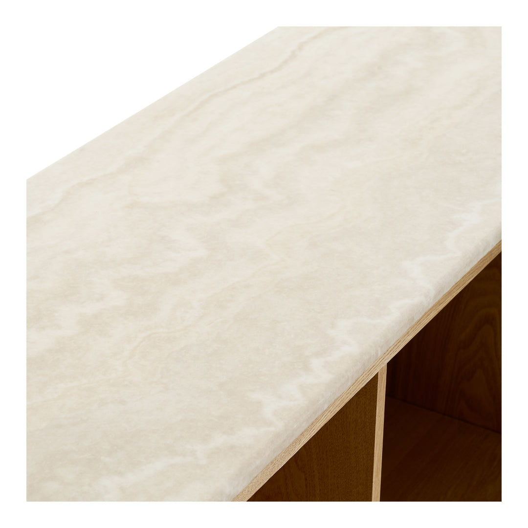 House Nordic Larvik sideboard i natur och off-white