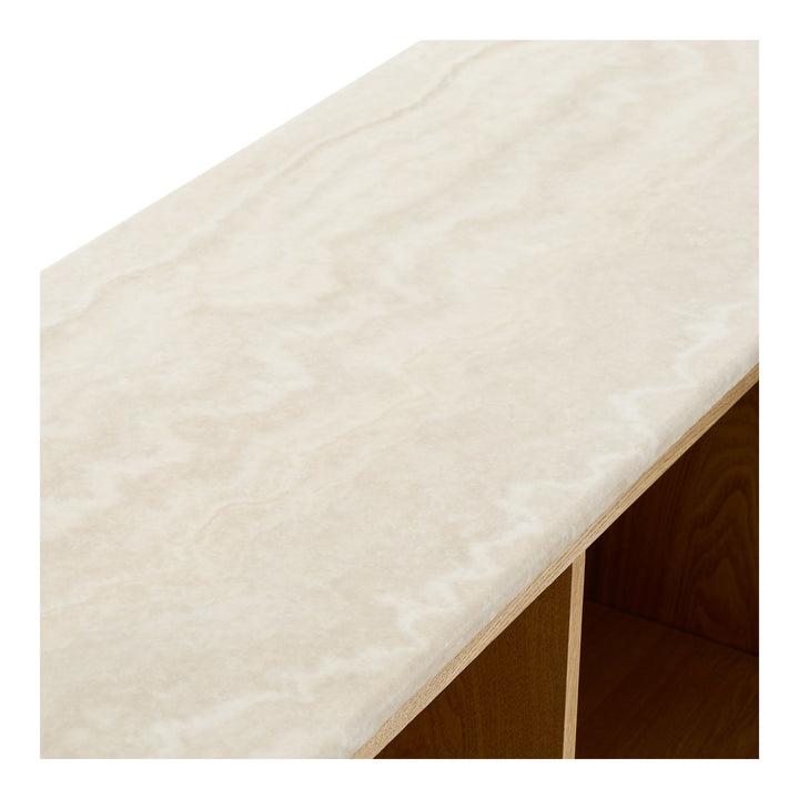 House Nordic Larvik sideboard i natur och off-white