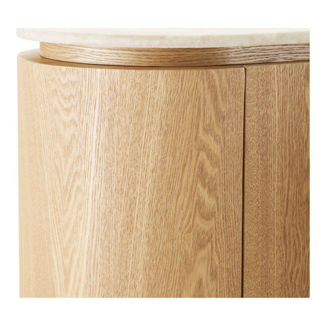House Nordic Larvik sideboard i natur och off-white