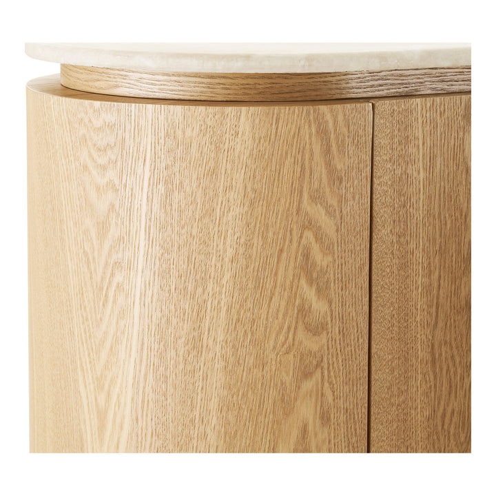 House Nordic Larvik sideboard i natur och off-white