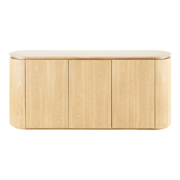House Nordic Larvik sideboard i natur och off-white