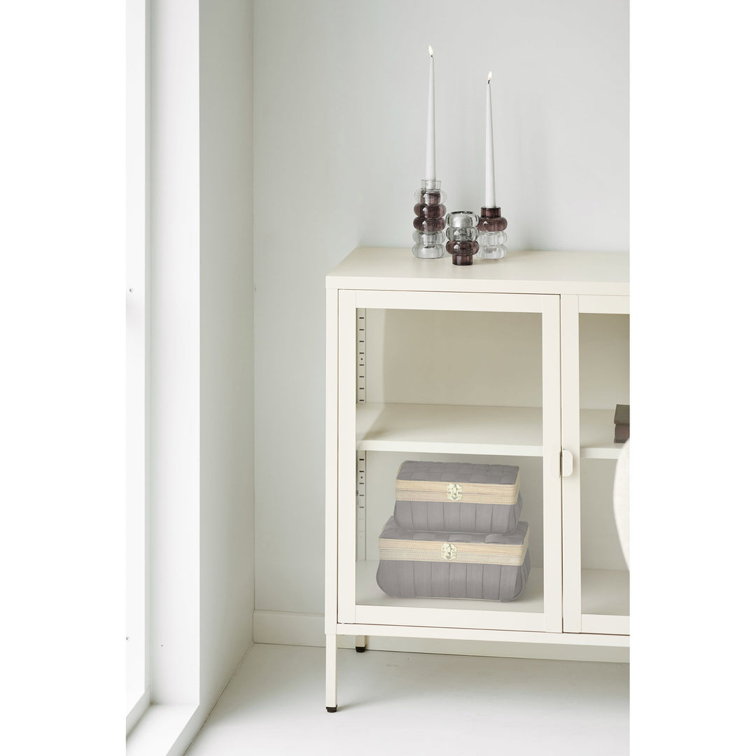 House Nordic Brisbane skänk – offwhite, 140 × 40 × 85 cm
