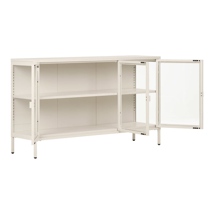 House Nordic Brisbane skänk – offwhite, 140 × 40 × 85 cm