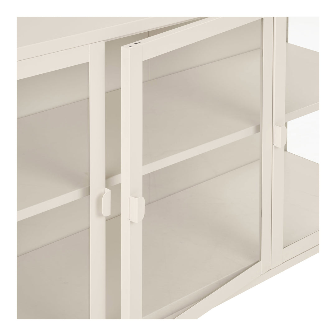 House Nordic Brisbane skänk – offwhite, 140 × 40 × 85 cm