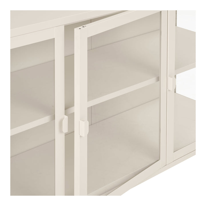 House Nordic Brisbane skänk – offwhite, 140 × 40 × 85 cm