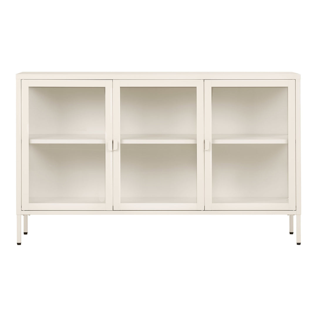 House Nordic Brisbane skänk – offwhite, 140 × 40 × 85 cm