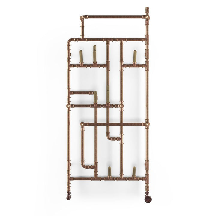 Duschbyggarna Towel Dryer Pajak Natural Copper Water Heated