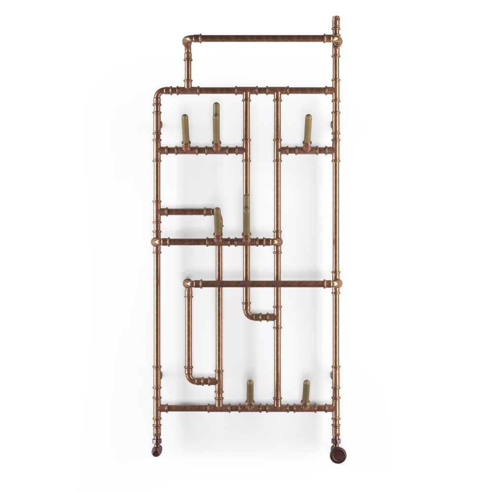 Duschbyggarna Towel Dryer Pajak Natural Copper Electric