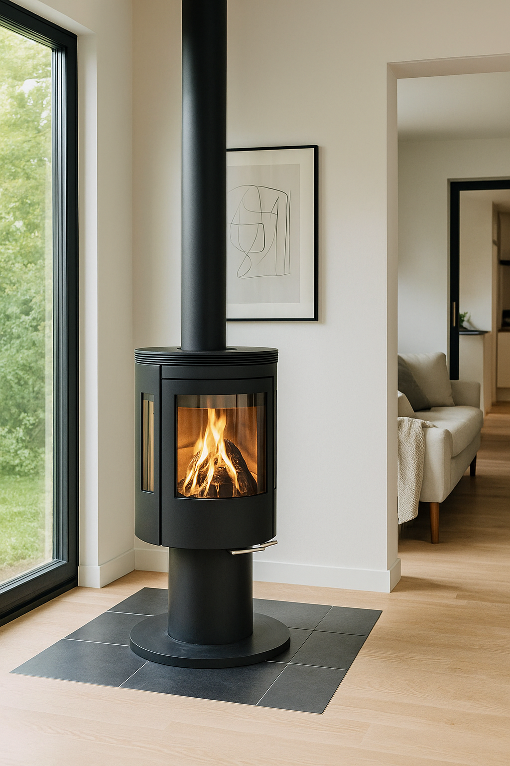 Sveaflame KE 3020 Pelare WellDone braskamin