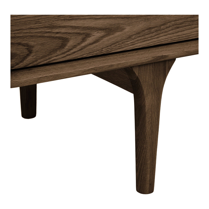 House Nordic Darwin tv-bänk – mörkbrun, 180 × 45 × 45 cm