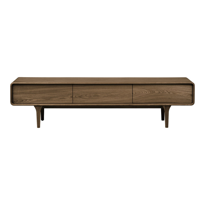 House Nordic Darwin tv-bänk – mörkbrun, 180 × 45 × 45 cm