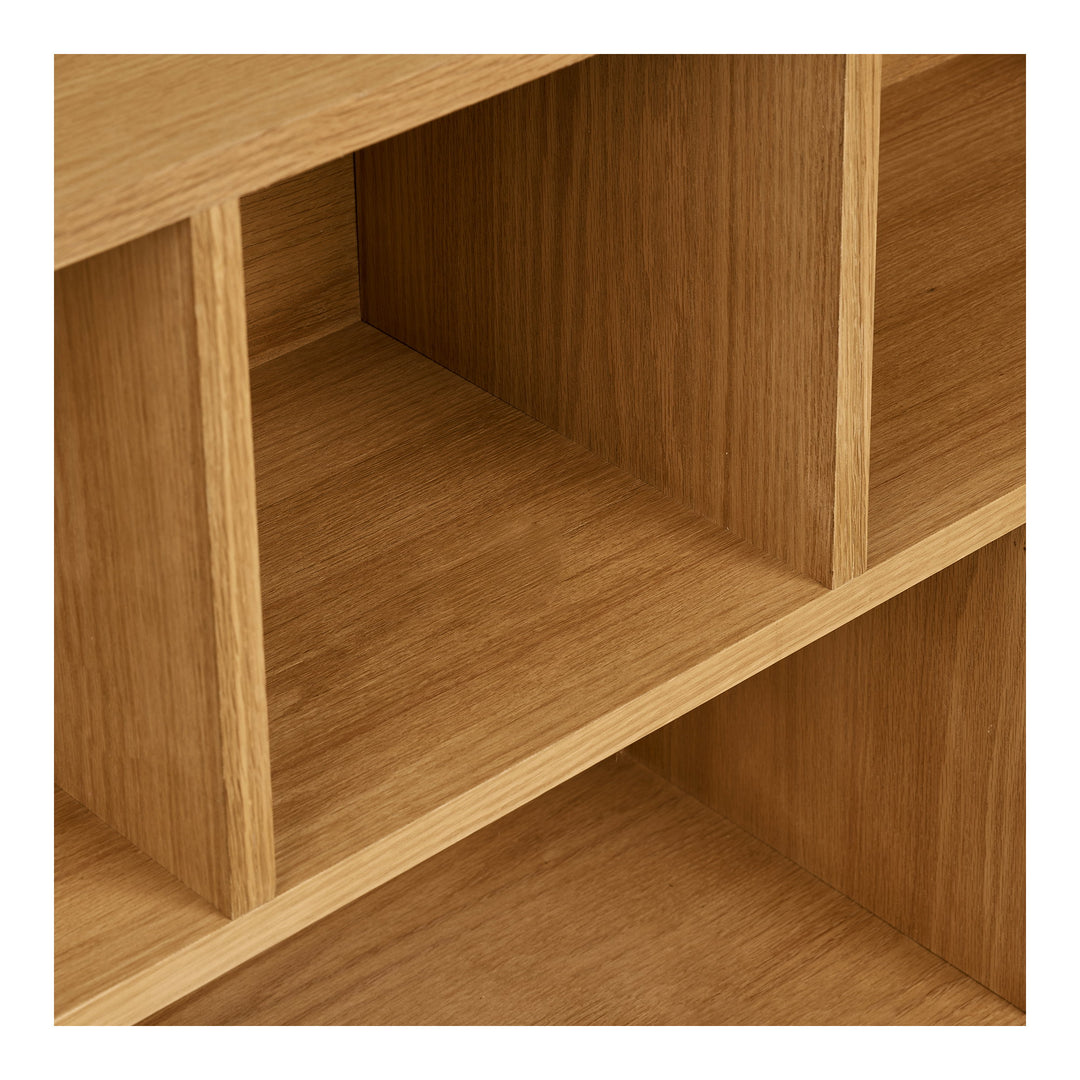 House Nordic Oshawa bokhylla 112×30×104,5 cm – natur