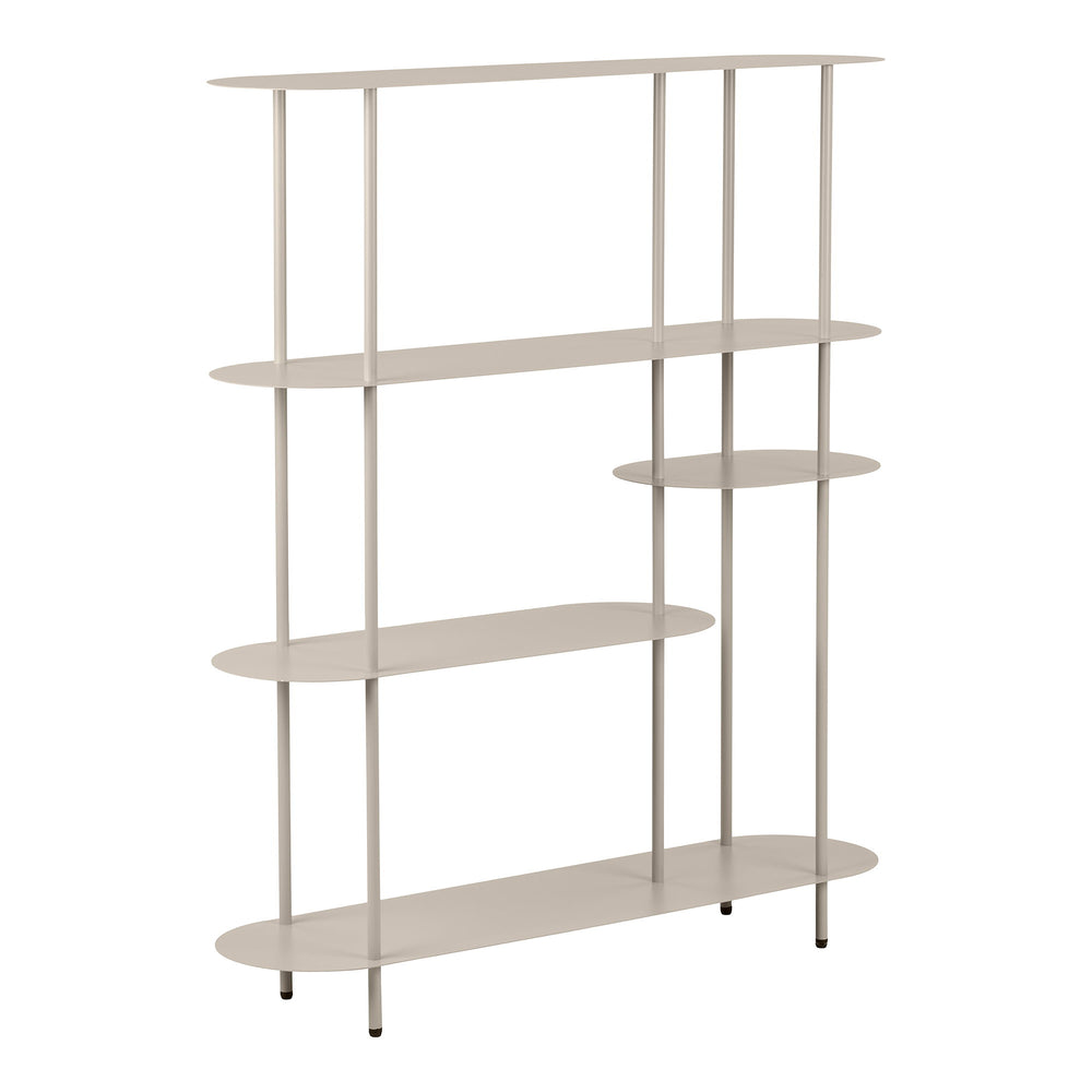 House Nordic Rieti hylla 118×31×139 cm – sand