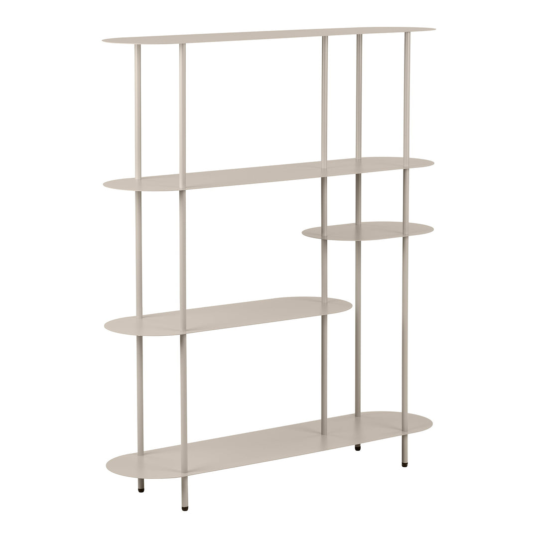 House Nordic Rieti hylla 118×31×139 cm – sand