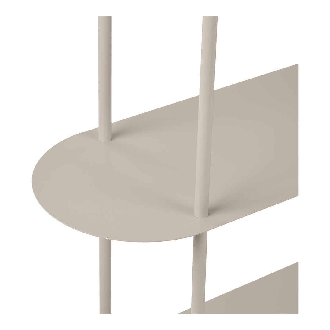 House Nordic Rieti hylla 118×31×139 cm – sand