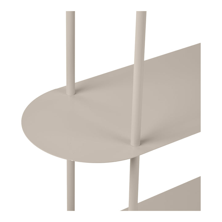 House Nordic Rieti hylla 118×31×139 cm – sand