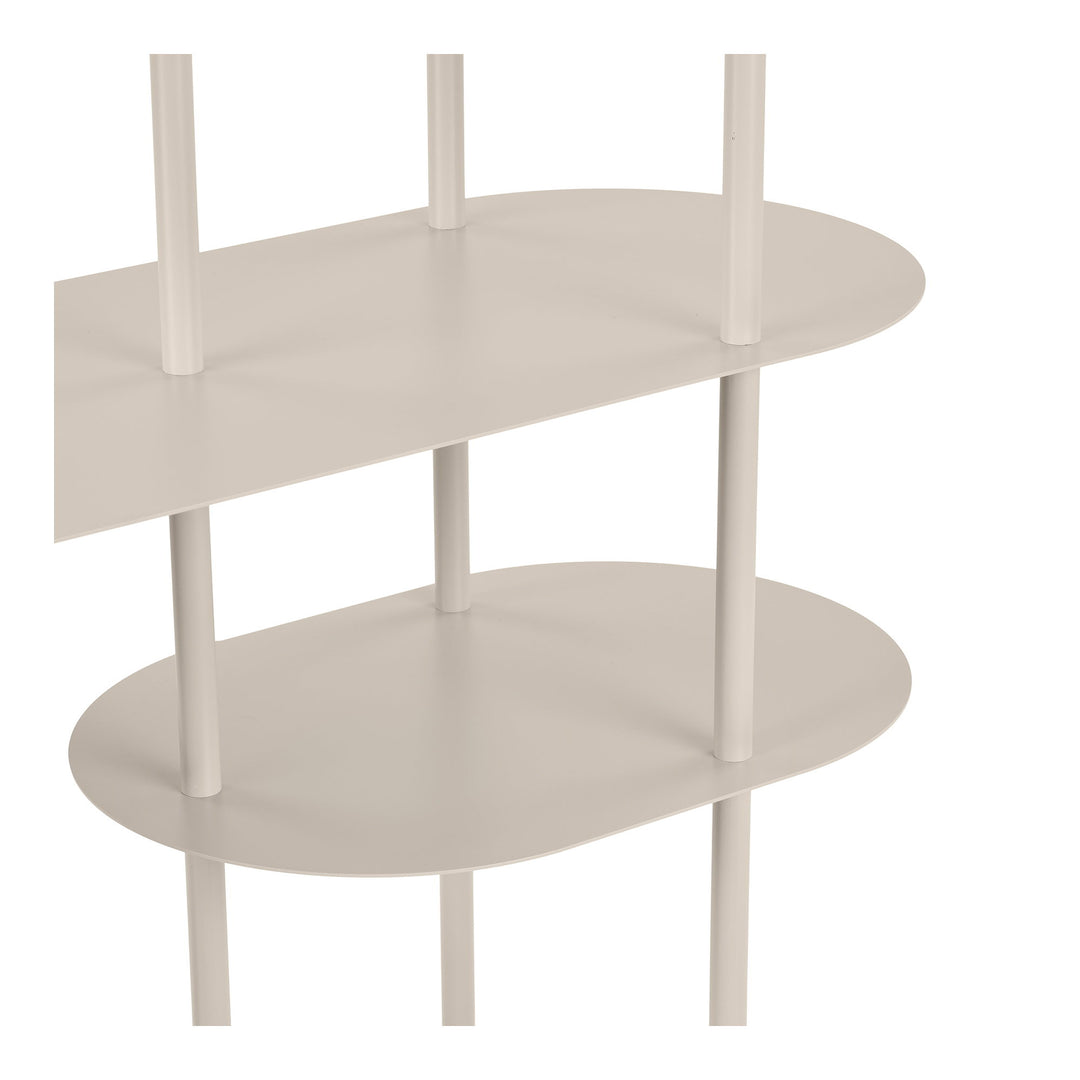 House Nordic Rieti hylla 118×31×139 cm – sand