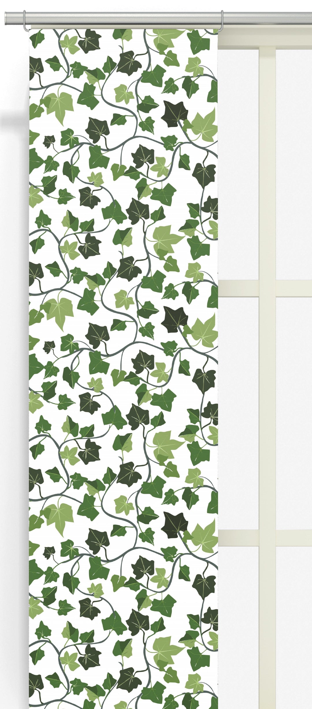 Arvidssons Textil Murgröna panelgardin i grönt