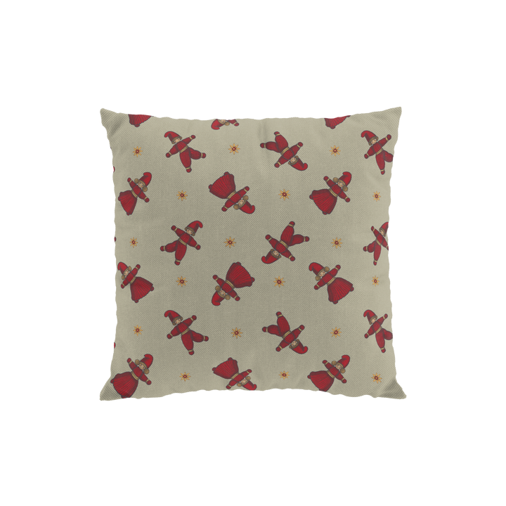 Arvidssons Textil Garnnissar Culla kuddfodral i rött