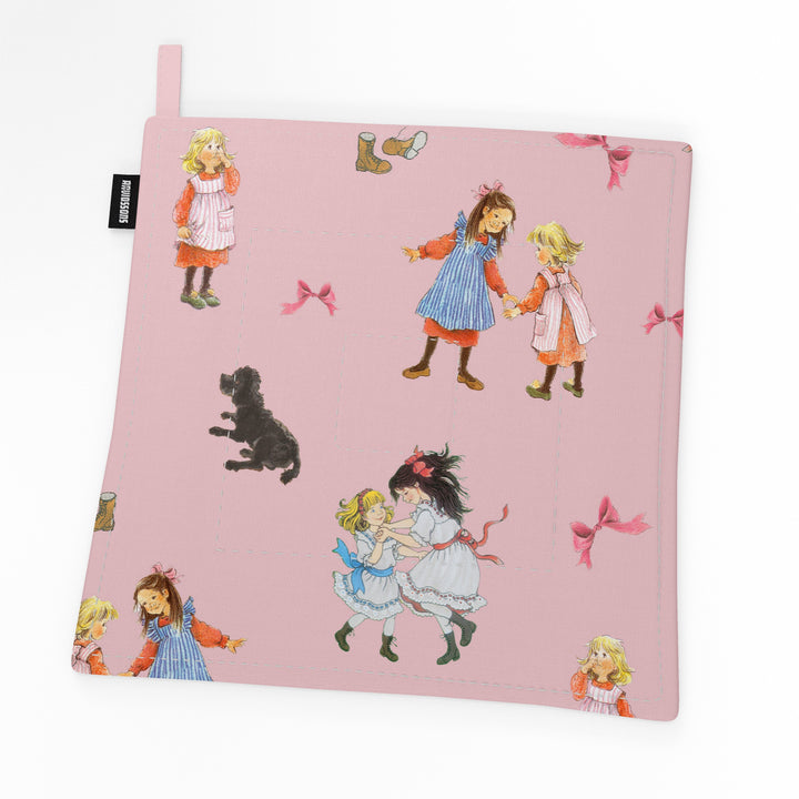 Arvidssons Textil Madicken grytlapp rosa