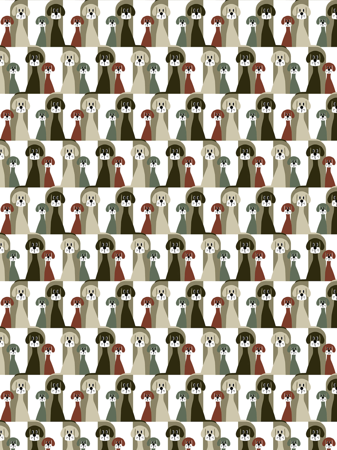 Arvidssons Textil Busters gäng metervara i brunbeige