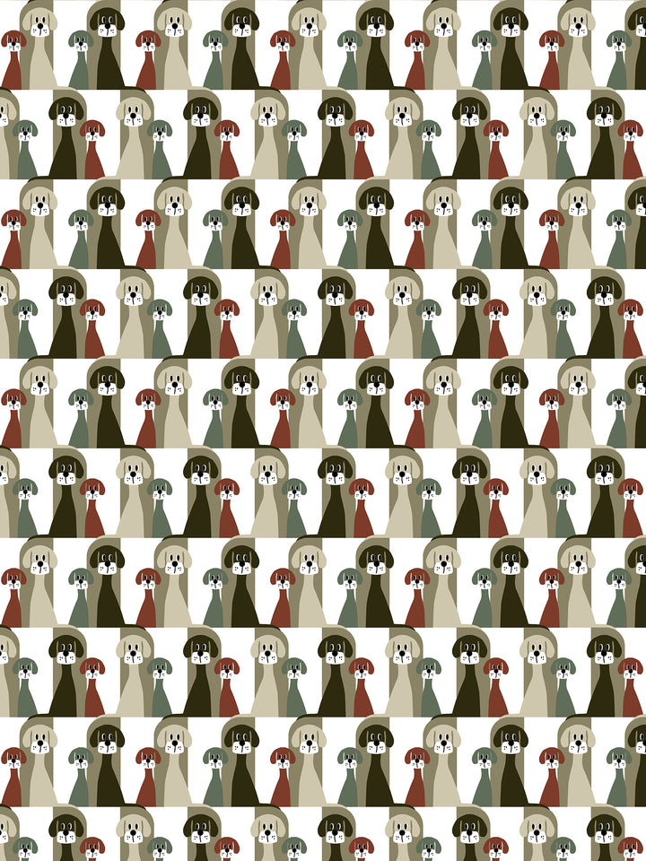 Arvidssons Textil Busters gäng metervara i brunbeige