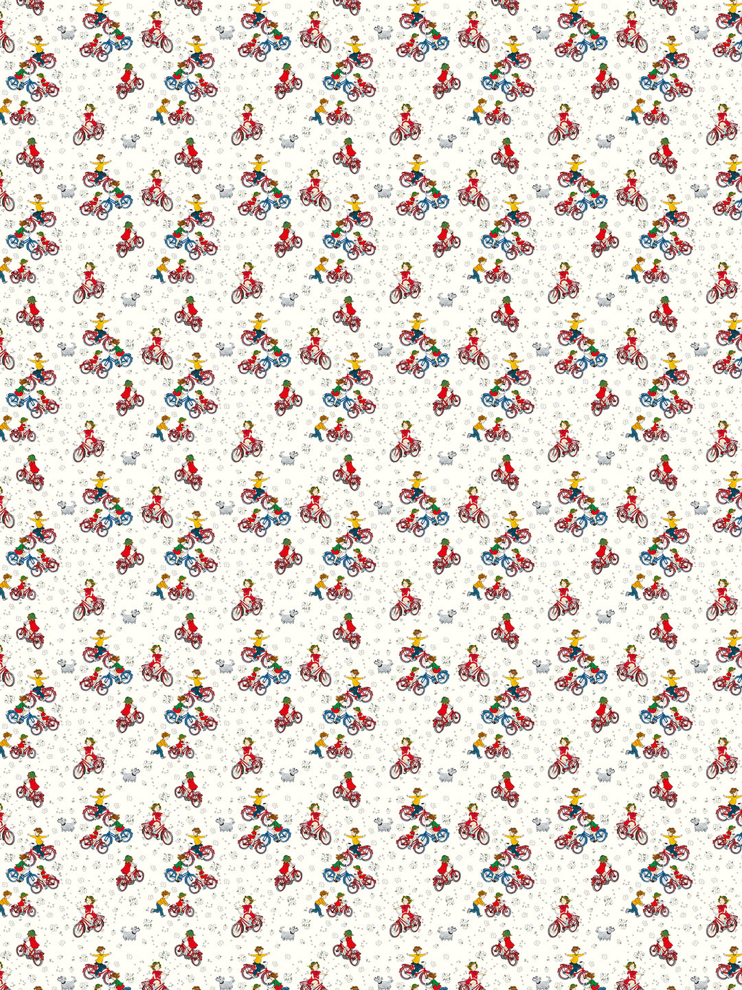 Arvidssons Textil Lotta cyklar metervara i beige