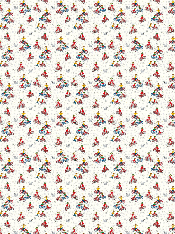 Arvidssons Textil Lotta cyklar metervara i beige