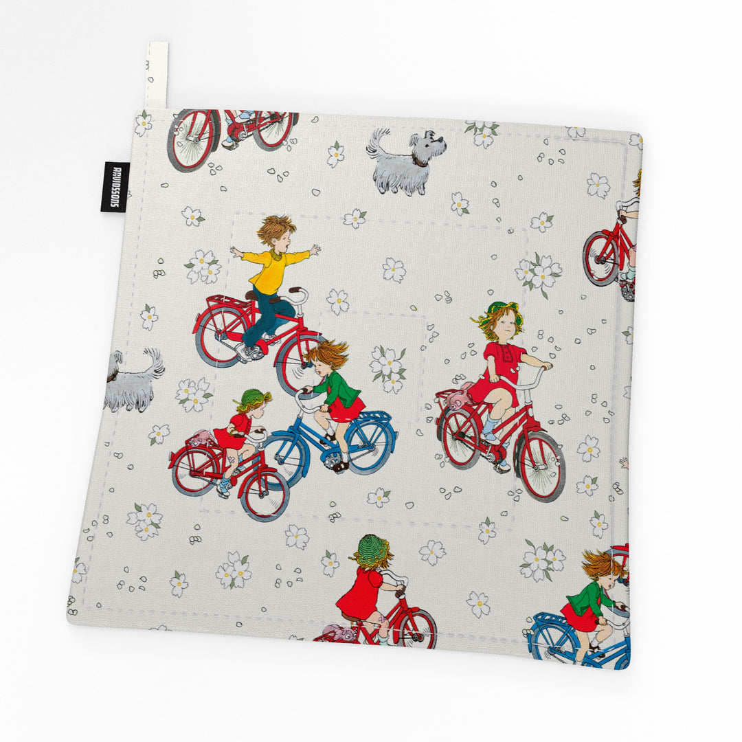 Arvidssons Textil Lotta cyklar grytlapp beige