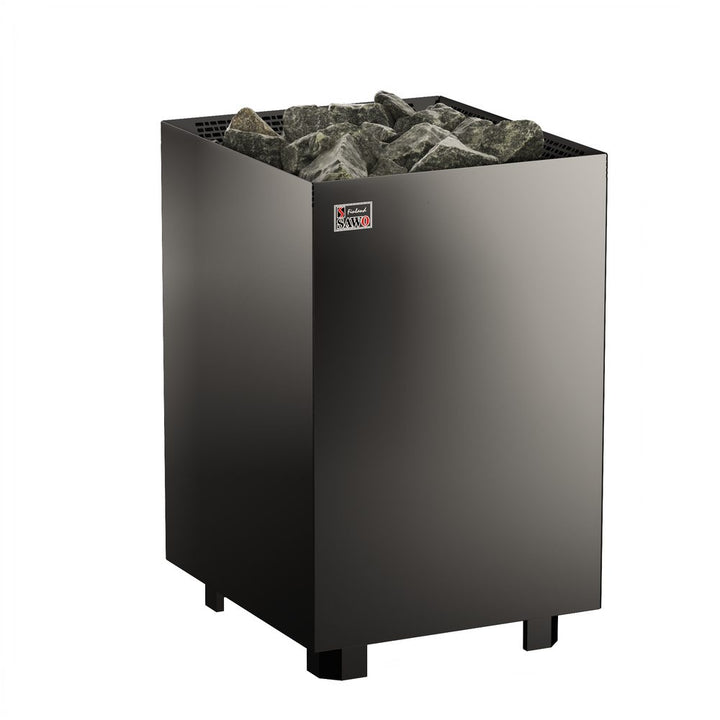 SAWO Electric Sauna Heater Stainless Steel Nordex Floor Standing Black NS 3P