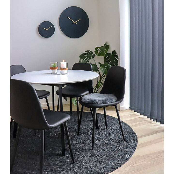 House Nordic grå stolsdyna – äkta lammskinn