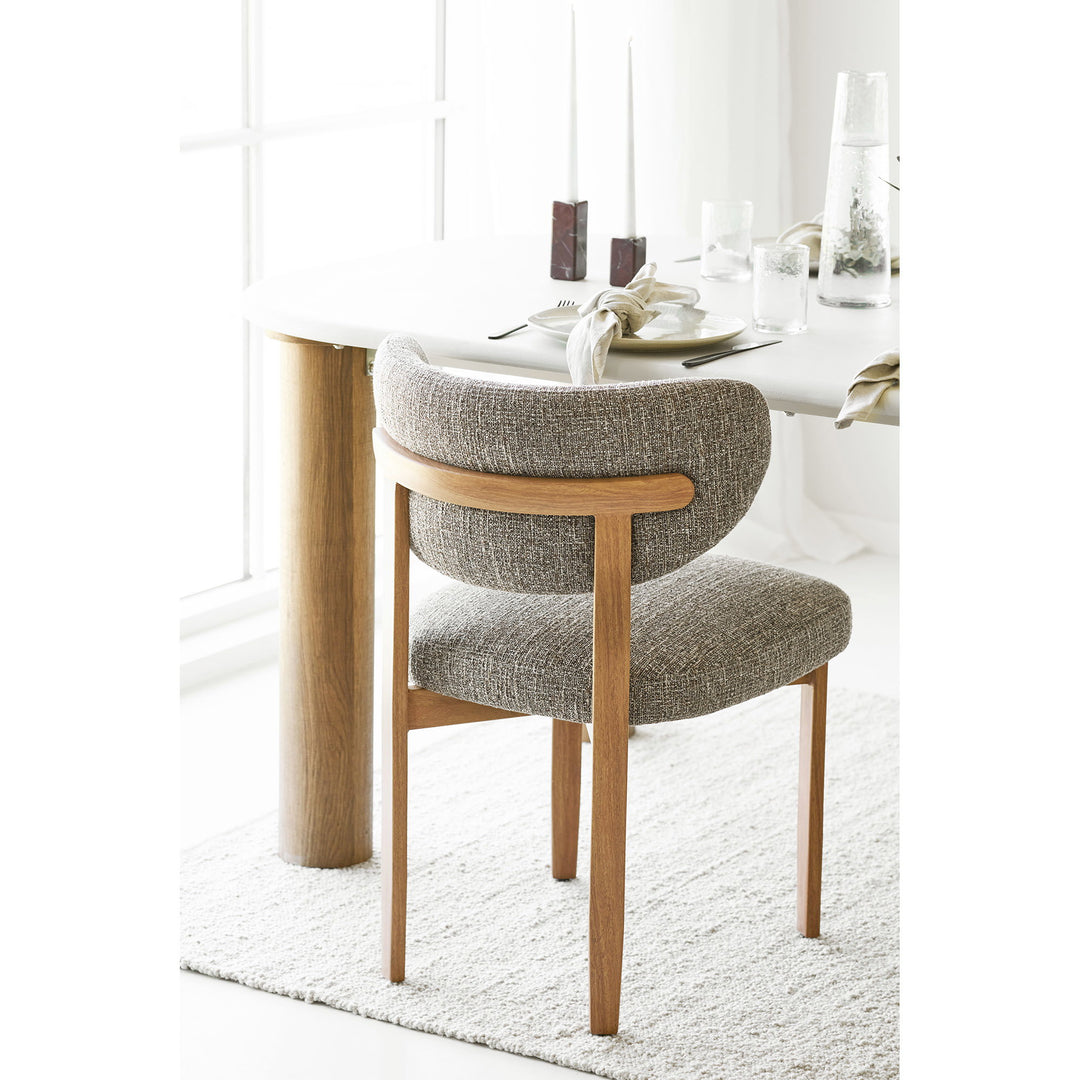 House Nordic Bela handvävd matta i beige – rektangulär