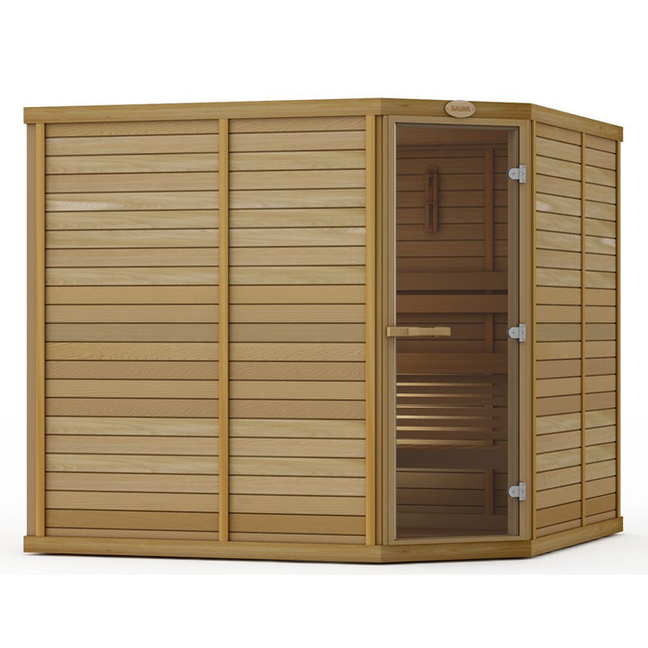 SAWO Indoor Sauna Standard Cedar Corner