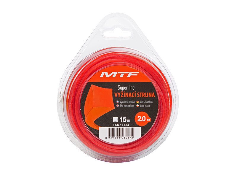 Sträng Mountfield MTF Fyrkant 2 mm/15 m
