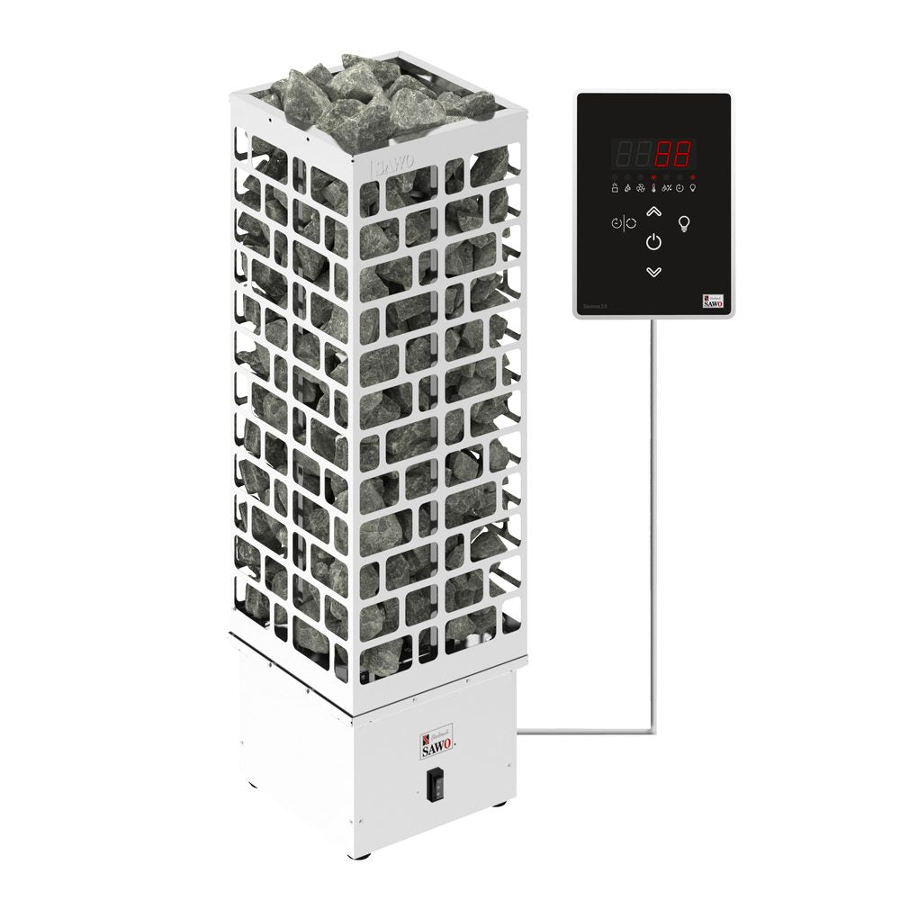 SAWO Electric Sauna Heater Tower Cubos 3P-1P