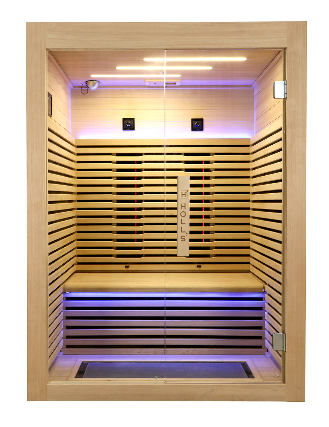 Holl’s Canopée Infraröd Bastu 2 Personer – Triple Care Full Spectrum & Premium Gran