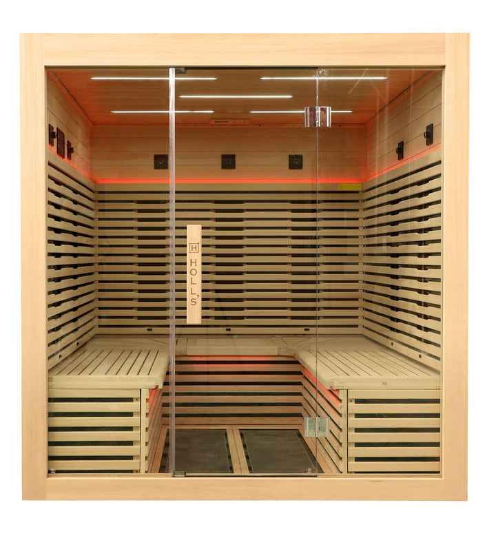 Holl’s Canopée Infraröd Bastu 6 Personer – Triple Care Full Spectrum &amp; Premium Design