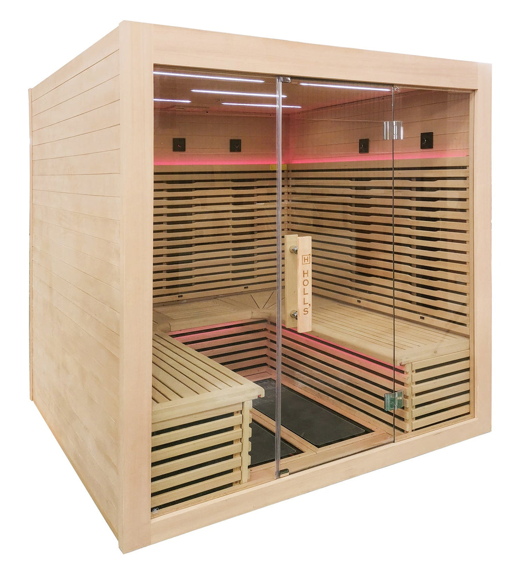 Holl’s Canopée Infraröd Bastu 6 Personer – Triple Care Full Spectrum &amp; Premium Design