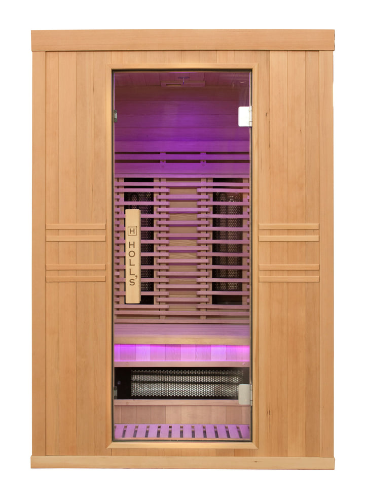 Holl’s PureWave EVO Infraröd Bastu – Dual Healthy Full Spectrum (2 &amp; 3 Personer)