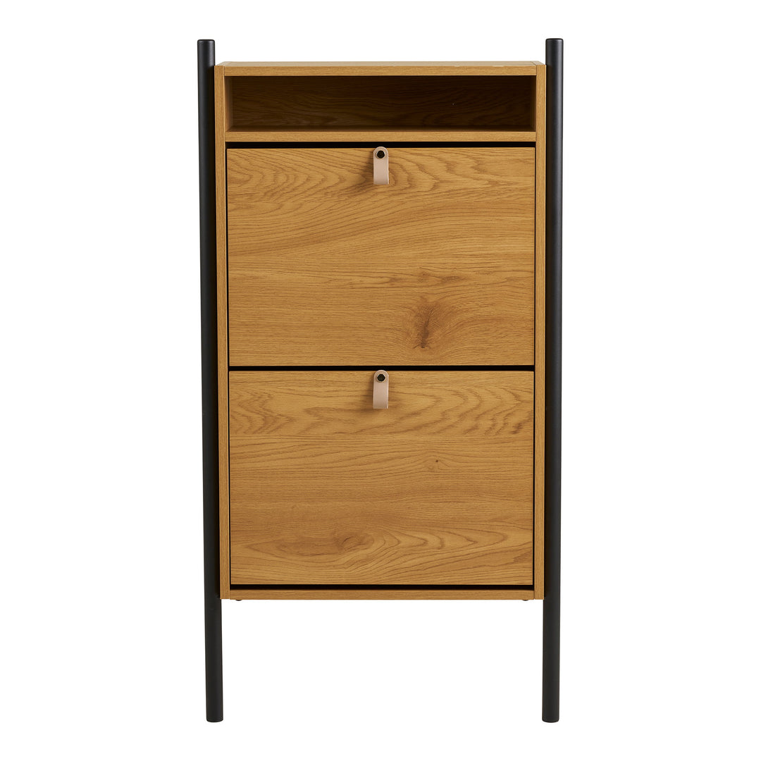House Nordic Barco skoskåp 62×26×118 cm – ek-look