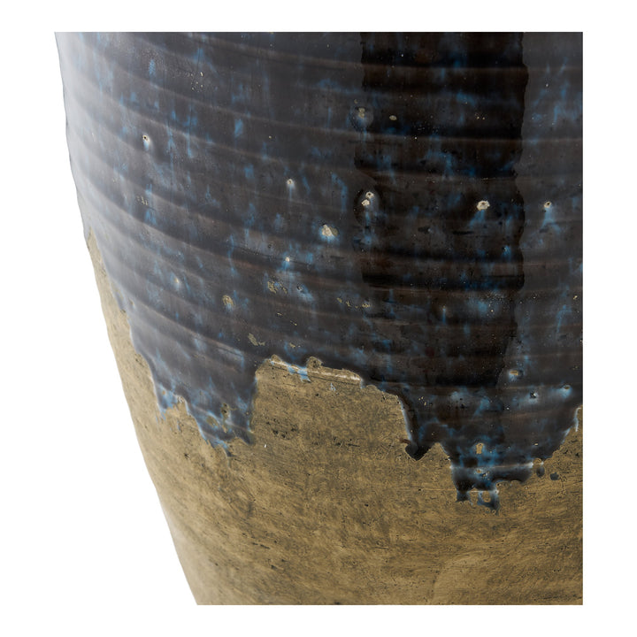 House Nordic mörkblå keramisk vas Ø27 × 44,5 cm