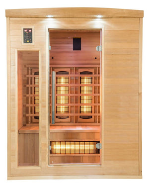 Bastu France Sauna Apollon Quartz 3-sits Infraröd