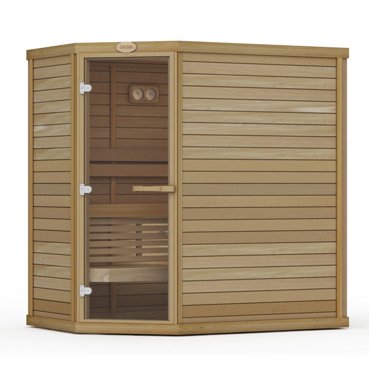 SAWO Indoor Sauna Standard Cedar Corner