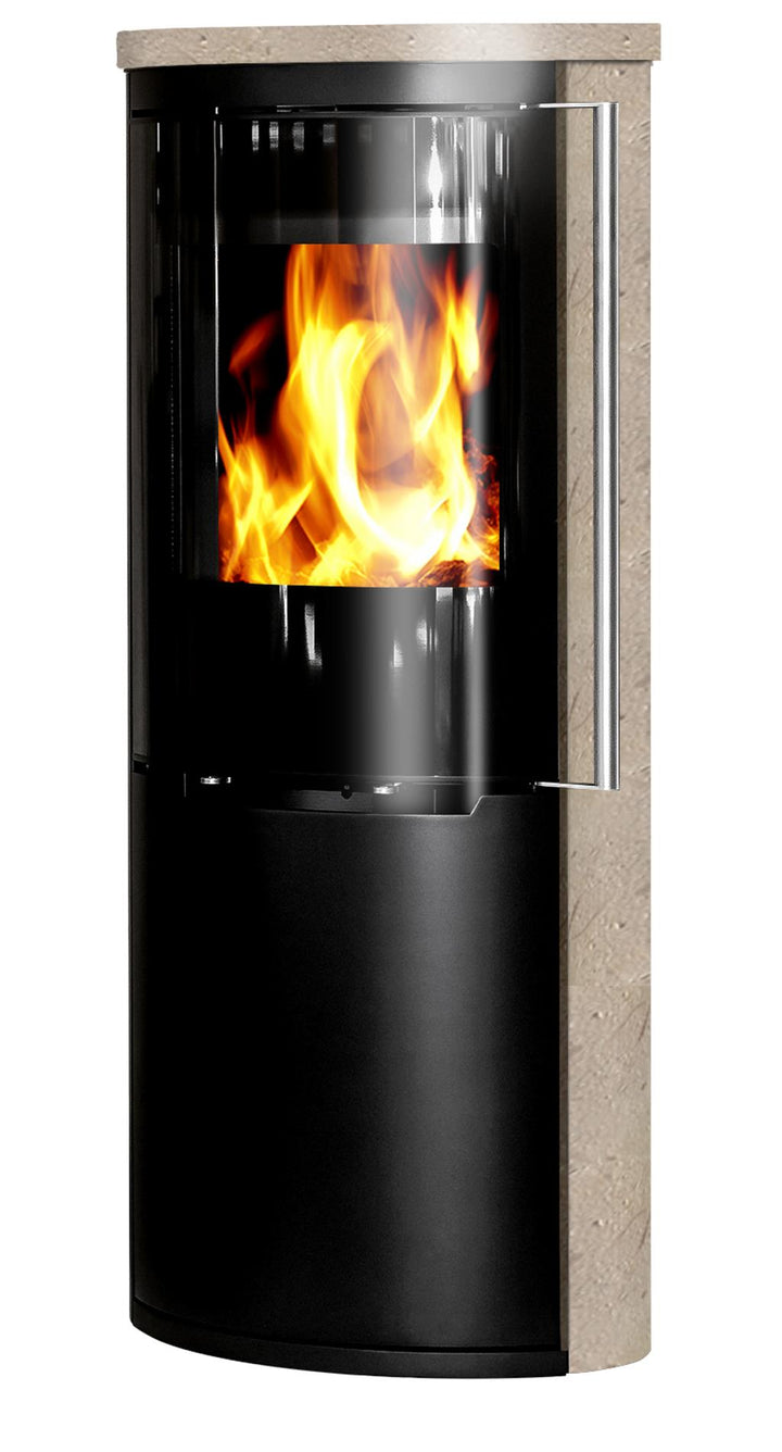 Ember D19 VG braskamin – Kalksten