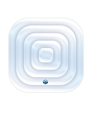 NetSpa Uppblåsbart Lock – Fyrkantigt Spa 118 x 118 cm (Bohemian)